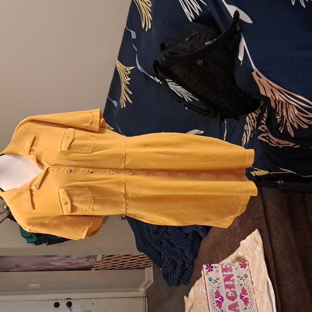 SNAP FRONT DRESS